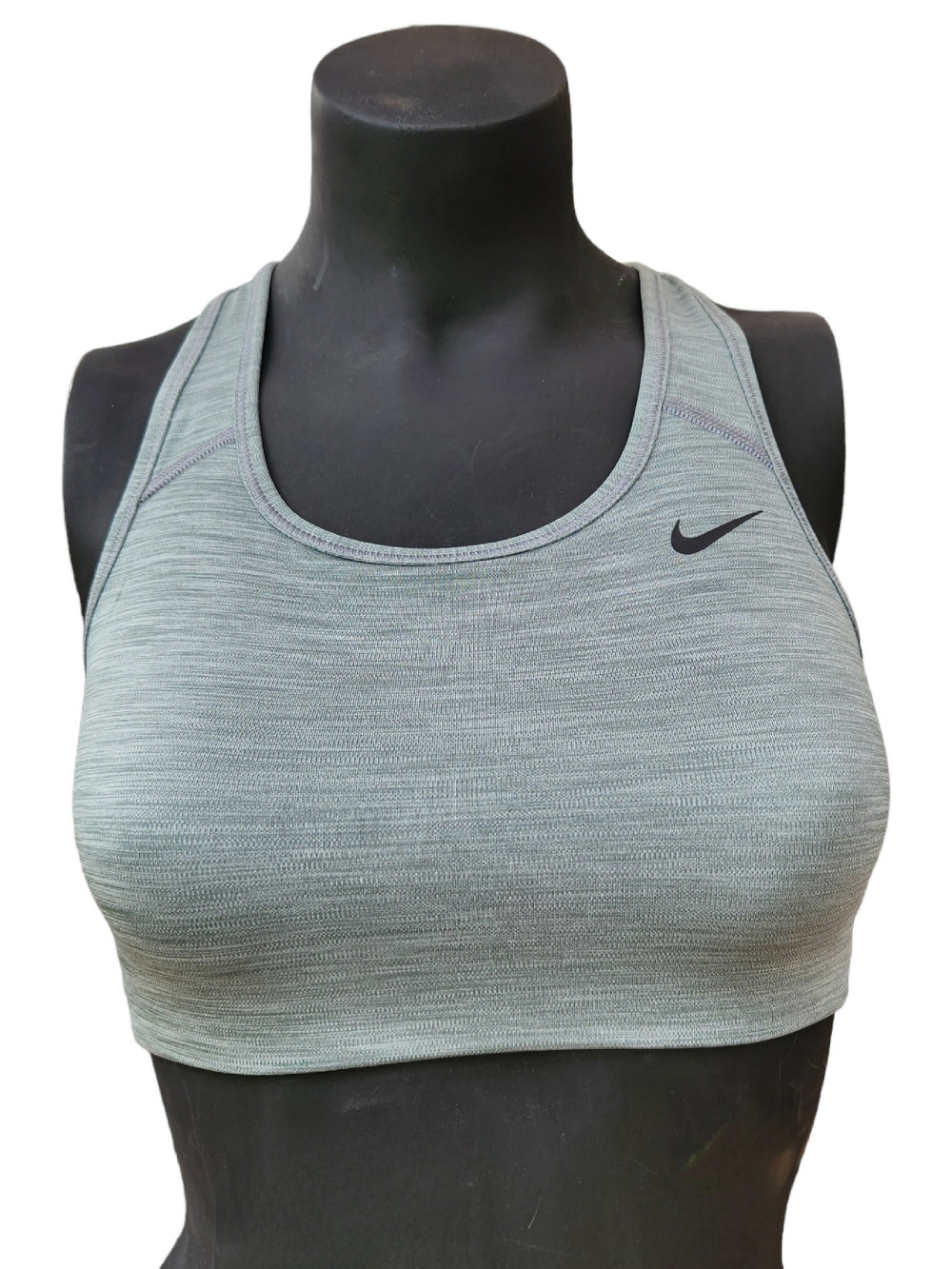 Nike Sage  Grey Racerback Sports Bra